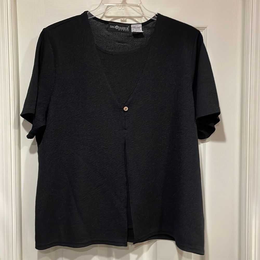 Sag Harbor Woman Dressy Blouse